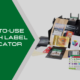 Unlock the Future of Cannabis Labeling with Our User-Friendly Machine!